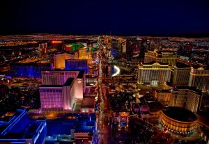Vegas Skyline at Night